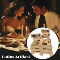 Jeu de Tour à Empiler pour Couples, 48 Pièces, Tour Instable, Cadeau de Saint-Valentin, Jeu de Nuit pour Couples Adultes, Vente Chaude