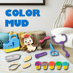 ชุดของเล่น<span class=keywords><strong>บ้าน</strong></span>สัตว์เลี้ยง Lucky Toys ชุดดินปั้น<span class=keywords><strong>สี</strong></span> DIY เป็นมิตรกับสิ่งแวดล้อม สำหรับสร้างสรรค์ของเล่นสัตว์เลี้ยง - Product Image 2