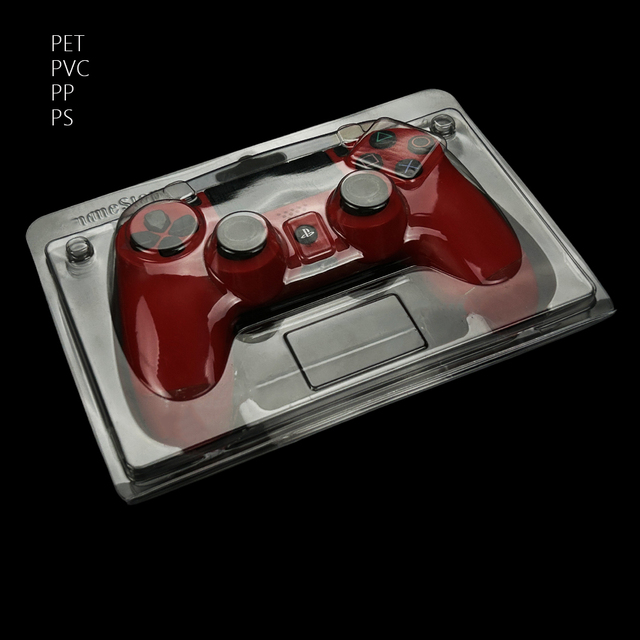 Recycled Materials RPET/PET/PP/PVC Blister Packaging Protectors Game Controller Car Clamshell UV Printing Consumer Electronics