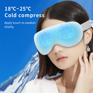 New Arrival Portable 3D Acupoint <b>Vibration</b> Massage Eyes Device Hot Cold Compress Eye Massager for Relieving Eye Timing <b>Control</b> - Product Image 3