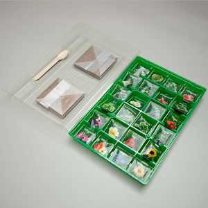 Calendrier de l'<span class=keywords><strong>Avent</strong></span> Thème Père Noël Compte à Rebours de Noël Cadeau de Jardinage Vente en Gros OEM Accepté - Product Image 3