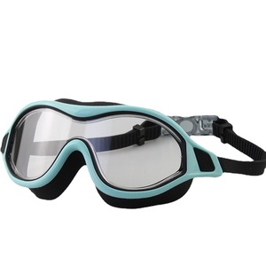 Large-<b>frame</b>, comfortable, high-definition swimming goggles for women, waterproof and anti-fog swimming goggles for men, - Product Image 1