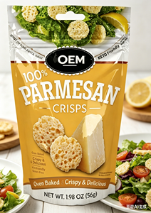 Croustilles de fromage <span class=keywords><strong>parmesan</strong></span> Keto OEM 100% adaptées au corps humain, collations cétogènes riches en protéines 56g, fabricant chinois <span class=keywords><strong>Halal</strong></span>, aliment casher juif - Product Image 4