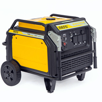 Générateur silencieux à onduleur RATO 6,8/7,5 kW, démarrage 24 V CC, sortie 12 V CC, écologique pour le camping, les pique-niques et la recharge d'appareils électroniques