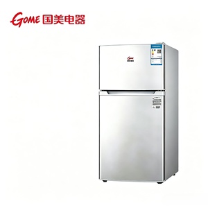 Refrigerador GOME de 78L, Mini, Doble Puerta, Autodescongelante, Clase de Ahorro Energético, <span class=keywords><strong>Bajo</strong></span> <span class=keywords><strong>Consumo</strong></span>, Refrigerador Pequeño, Congelador para Dormitorio - Product Image 1