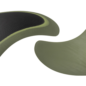 Pinne della tavola da <span class=keywords><strong>surf</strong></span> di nuovo arrivo T1 a linguetta singola pinna Sandwich nero verde pinna in fibra di vetro per il <span class=keywords><strong>surf</strong></span> - Product Image 4