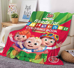 <span class=keywords><strong>Couverture</strong></span> en flanelle pour enfants, impression numérique à motif de dessin animé, fabricant en gros - Product Image 3