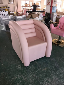 Factory-Supplied Luxury Modern Design Salon Shampoo Station, Salon Hair Wash Chairs PU Leather Shampoo <b>Bed</b> With Ceramic Bowl - Product Image 4