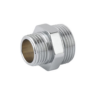 Raccord réduit en laiton chromé 1/4 x 3/8 pour plomberie - Product Image 1