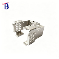 Boîtier SMPS en aluminium sur mesure, fabrication de tôlerie, découpe laser haute précision, pièces de quincaillerie pliées et estampées, finition brossée
