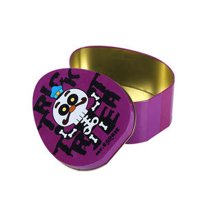 Aluminium-Schokoladen-Bonbon-Minzdose mit Offsetdruck für Lebensmittelaufbewahrung Halloween-Geschenkbox Kekse & Zucker - Großhandelspreis - Product Image 1