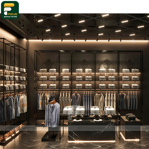 ชั้นวางเสื้อผ้าสำหรับจัดแสดงบริเวณทางเข้าร้านค้าปลีกเสื้อผ้า - Product Image 1