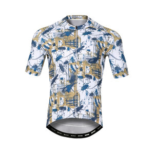 Stylish Printed Windproof Bike Riding Shorts with 3D Shock <b>Pad</b> Anti-slip Details Lightweight Breathable for Unisex Casual Riding - Product Image 2
