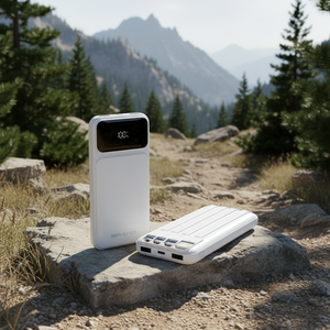 Prix de gros, logo personnalisé, chargeur de téléphone portable 10000 mAh 20000 mAh, batterie externe de grande capacité avec câbles pour cadeau - Product Image 6