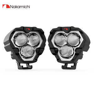 Nakamichi tự động hệ thống chiếu sáng gd717 60 Wát 6000LM màu xanh trắng <span class=keywords><strong>LED</strong></span> Pod ánh sáng với DRL chức năng - Product Image 5