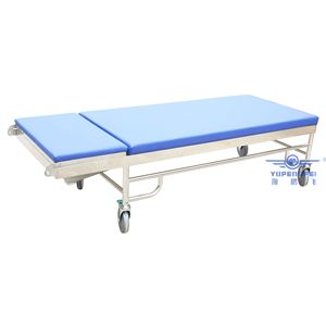 Yu Pengfei Stainless Steel Gastric Irrigation <b>Bed</b> 304 Mobile With Funnel Hospital Use - Product Image 2