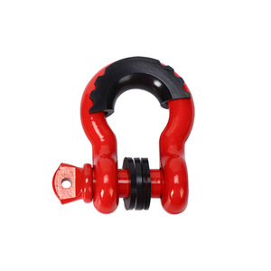ตะขอเกี่ยวแบบ D-Shackle ขนาด 3/4 นิ้ว ทำจากเหล็ก รับน้ำหนักได้ 4.75 ตัน สำหรับใช้กับรถออฟโรดในการกู้ภัย - Product Image 4