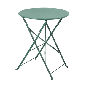 Sedia da bistrot pieghevole in acciaio moderno per esterni in metallo resistente seduta da pranzo per Patio set da giardino per alberghi mobili da esterno - Product Image 4