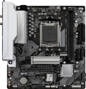 Carte mère de bureau AMD GIGABYTE B650M GAMING WIFI Micro-ATX, chipset B650, socket AM5, <span class=keywords><strong>double</strong></span> DDR5 128 Go - Product Image 1