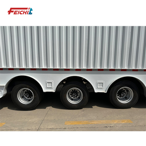 Trung Quốc Nhà sản xuất 3 trục 40 tấn container hộp Trailer giao thông vận tải hàng hóa 40ft container Trailer bán khô hộp van Trailer bán - Product Image 6