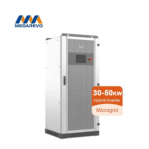 ระบบโซลาร์เซลล์ไฮบริดแบบไมโครกริด Megarevo ขนาด 30KW 50KW 100KW 150KW 250KW 500KW - Product Image 4