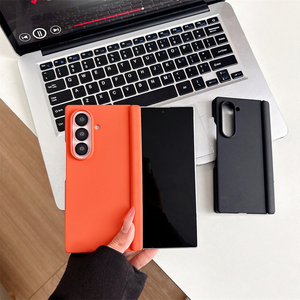 Funda Protectora Delgada con Textura de Arena Mate y Doble <span class=keywords><strong>Bisagra</strong></span> para Samsung Galaxy Z Fold7 - Product Image 2