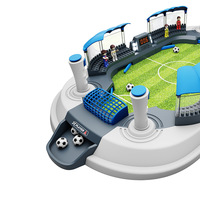 Jeu de football électronique avec écran LED, figurines en plastique, jouet de football pour enfants, intérieur/extérieur