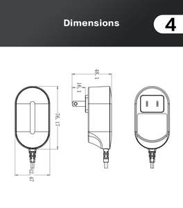 Блок питания 5-240 Вт, 3В 5В 9В 12В 15В 1А 2А 3А 4А 5А 6А, импульсный <span class=keywords><strong>AC</strong></span>/<span class=keywords><strong>DC</strong></span> адаптер 24В 0.65А для аромадиффузора - Product Image 5