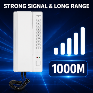 <span class=keywords><strong>Interphone</strong></span> sans fil DLNA ZT100 avec batterie 1000-1500mAh, portée longue distance 0-1KM, anti-parasitage, pour hôtels et appartements - Product Image 3