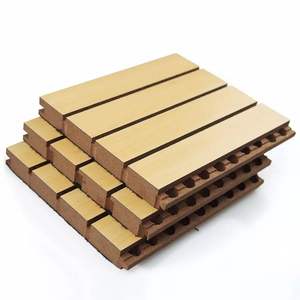 Panneau diffuseur acoustique moderne facile à nettoyer avec design 3D pour les bâtiments de bureaux à fort trafic - Product Image 6