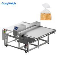 Détecteur de métaux à convoyeur Easyweigh de haute qualité en acier inoxydable ultra large IP54 pour applications alimentaires