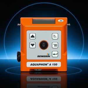 Détecteur de fuites acoustiques SEWERIN AQUAPHON A150 allemand pour la maintenance des réseaux d'eau et la détection de fuites dans les conduites - Product Image 1