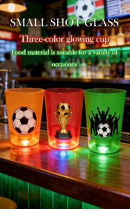 Gobelets de fête en plastique LED imprimés avec logo personnalisé, écologiques, réutilisables, design imperméable, support de téléphone inclus, Vietnam - Product Image 4