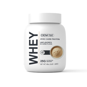 Protéine en poudre isolée de lactosérum 100% <span class=keywords><strong>pure</strong></span>, sans glucides, enrichie en vitamines, sans saveur - Product Image 1