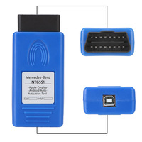 Herramienta de Activación OBD NTG5S1 para CarPlay y Android Auto, Azul/Negro, con 1 Año de Garantía, Compatible con -Benz Universal