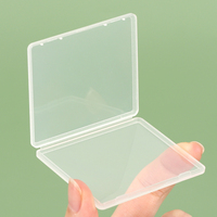 YUZMEI Slim Shatter Containers Étui pour carte mémoire en plastique Mini porte-carte Affichage Boîte d'emballage Étui pour cartes SIM pour Nano