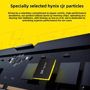 Glorexon <span class=keywords><strong>DDR4</strong></span> 8G 16GX2 <span class=keywords><strong>2x</strong></span> 3200 3600 CL16 Kit de jeu universel pour ordinateur de bureau en stock pour D4 Vest - Product Image 6