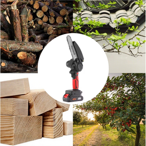 <span class=keywords><strong>Meilleur</strong></span> prix <span class=keywords><strong>Mini</strong></span> <span class=keywords><strong>scie</strong></span> <span class=keywords><strong>à</strong></span> <span class=keywords><strong>chaîne</strong></span> électrique portable sans fil de 6 pouces pour le bricolage Sécateur industriel <span class=keywords><strong>à</strong></span> <span class=keywords><strong>batterie</strong></span> pour le bois OEM - Product Image 5