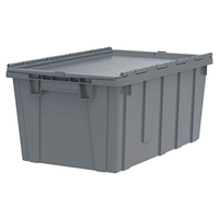 Caisse en plastique durable ventilée pour la vente en gros, empilable et emboîtable, pour homards