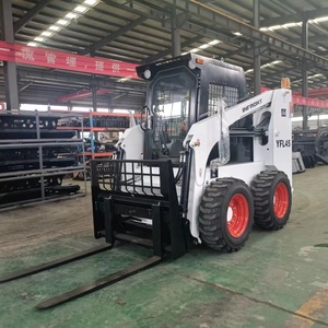 Китай <span class=keywords><strong>jc</strong></span> скользящий погрузчик тракторный погрузчик 50HP YFL45 Колесные Погрузчики с ковшом - Product Image 2