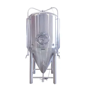 Serbatoio di fermentazione per raffreddamento della birra con rivestimento 200L 304SUS