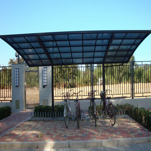 USU copertura impermeabile in policarbonato parasole per <span class=keywords><strong>auto</strong></span> da esterno in metallo con struttura in legno trattata a pressione per la <span class=keywords><strong>protezione</strong></span> del parcheggio <span class=keywords><strong>auto</strong></span> - Product Image 4