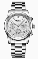 Montre-bracelet pour femme MEGIR 2057, mouvement à quartz, or rose, acier inoxydable, étanche, montre de marque pour femme