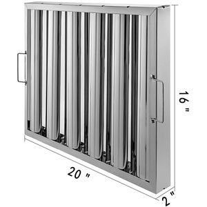 Filtro de Acero Inoxidable para Campana Extractora, Filtro de Grasa para Campana Extractora de Cocina Comercial para Suministros de Hoteles y Restaurantes - Product Image 4