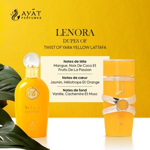 Parfum <span class=keywords><strong>Lenora</strong></span> 100ML par Ayat Perfumes Original Dubai Arabic Eau de Parfum longue durée pour femmes - Product Image 4