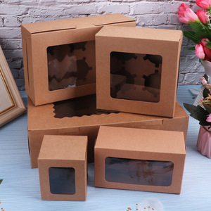 Bán Buôn Tùy Chỉnh Cấp Thực Phẩm Giữ 1 2 4 6 12 Lỗ Tiêu Chuẩn Cupcales Bánh Tàu Sân Bay Hộp Cupcake Hộp Với Cửa Sổ - Product Image 4