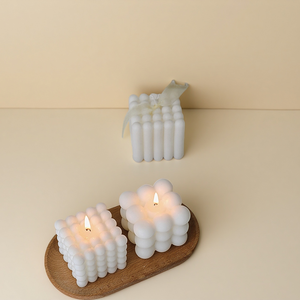 Home Decoration Produits créatifs pour préparer des bougies parfumées Bougie cubique style INS Parfumée - Product Image 2