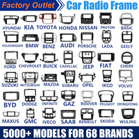 Langsung dari Pabrik 5000+ Bingkai DVD Mobil Bingkai Audio Mobil Bingkai Stereo Mobil 2 DIN Bingkai Dasbor Mobil Bingkai Radio Mobil Android OEM ODM