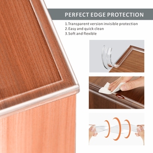 Probebi 1 cuộn trong suốt mềm mại góc bé bảo vệ linh hoạt đa dụng trẻ mới biết đi đồ nội thất bảng cạnh bảo vệ dải - Product Image 4