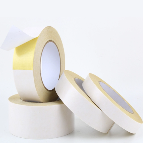 High Viscosity Acrylic Double Sided Glass Cloth Carpet Tape Non-Slip for Hardwood Floors Residue-Free Rug Tape Gripper